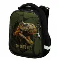 Ранец школьный Brauberg Premium Dino attack, 3D-панель, 38х29х16см, 2 отделения, с брелоком (272016)