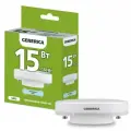 Лампочка Светодиодная Generica Таблетка 15Вт 230В GX53 1500Лм 6500К LL-T80-15-230-65-GX53-G, упаковка 10шт.