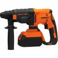 Перфоратор Креост KE-2001-20, SDS-Plus, 2 аккумулятора, оранжевый