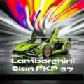 Конструктор Машина Большая Lamborghini Sian FKP 37, 3728 деталей - LE-KK6891