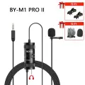 BOYA BY-M1 PRO/BY-M1 PRO II проводной петличный микрофон, M1 PRO II-Clip-FF01