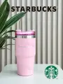 Термокружка Stanley+STARBUCKS tumbler с клапаном 473мл Старбакс+ Стэнли