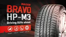 Шины Maxxis HP-M3 Bravo 225/55R18 98V летние, автошины черные, для кроссоверов и внедорожников.