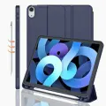 Чехол для iPad Air 11 M3 (2025), Air 11 M2 (2024), Air 5 (2022), Air 4 (2020) Тройное Сложение TPU Case Dark Blue