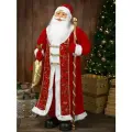 Игрушка под ёлку Miland Дед Мороз в красной шубе винтаж 110 см (в коробке)/ подарок/ Новый год, Рождество