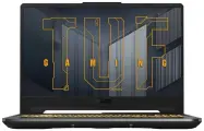 15,6 Ноутбук Asus TUF Gaming F15 FX506HE-HN004 (90NR0724-M01560) темно-серый - 1920x1080, IPS, Intel Core i5-11400H, ядра: 6 x 2,7 ГГц, 16 ГБ, SSD 512 ГБ, NVIDIA GeForce RTX 3050 (4 Гб), W10Pro