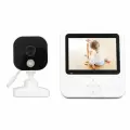 Baby Monitor 2.8 дюйма с камерой, звуковым беспроводным мониторингом, обнаружением плача, ночным видением и двухсторонней связью, 100-240V, евро вилка