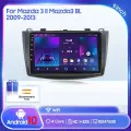 QSZN для Mazda 3 II Mazda3 BL 2009-2013 2 din Android 13.0 Автомобильный радиоприемник Мультимедийный видеоплеер GPS-навигация 4G Carplay Головное устройство HC 1 32G