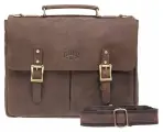 Портфель KLONDIKE, коричневый