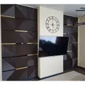 DanilovDecor 3D интерьерные декоративные стеновые панели из мдф Флоренциядуб шоколадный 3д для дома, в кухню, спальню, для дачи, офиса Панно настенное