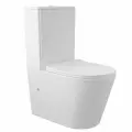 Унитаз Aqueduto CONE напольный с бачком, белый глянцевый