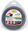 DDE Корд тримм в блистере Hard line круг армированный 2,4мм х 90м 645-099