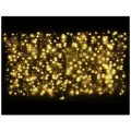 Светодиодный дождь 1.5*1.6 м, 300 теплых белых LED ламп, прозрачный ПВХ, соединяемый, IP44, SNOWHOUSE