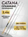 Спиннинг штекерный два хлыста CATANA 3-12/10-30 2.4м