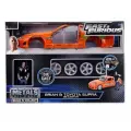 Машинка JADA 1:24 Toyota supra Plymouth Nissan skyline gtr R35 350Z Mazda RX7 Mitsubishi Lancer Eclipse Fast and Furious hello kitty alloy car model