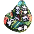 F78 Кресло мешок XXXL СТАНДАРТ+ Панды 3XL Oxford