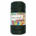 Пряжа LEATHER ART, ARACHNA, тем. хаки - 08, 100% полиэстер, 1 моток, 160 г, 50 м.