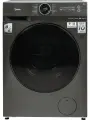Стиральная машина Midea MF200D80WBS/S-RU, 8 кг загрузки, 14 программ, серебристая