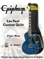 EPIPHONE Электрогитара Les Paul Custom 6-струнная, корпус Махагони 39