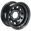 Стальной колесный диск Off-Road Wheels Ленд Крузер 8x16/5x150 D113 ET-3 Черный