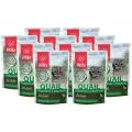BLITZ HOLISTIC QUAIL для взрослых кошек с перепелкой и индейкой в соусе пауч 85 гр 85 гр х 10 шт