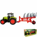 Трактор Young Racer Инерционный, инерционный механизм, звуковые и световые эффекты