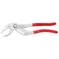 Клещи переставные трубные захватные KNIPEX KN-8103250, Ø 25 - 80 мм, для сифонов, масляных фильтров, пластмассовых труб, L-250 мм, Cr-V, хромированные