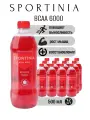 Sportinia BCAA 6000 0,5л.*12шт. Вишня Мята Sugar Free Спортиния
