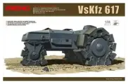 Сборные модели MENG SS-001 противоминный каток VsKfz 617 Minenrаumer 1/35