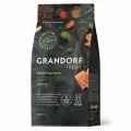 Сухой корм для кошек Grandorf Fresh Cat Adult беззерновой с живыми пробиотиками с филе лосося и бататом - 2 кг