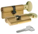 Цилиндровый механизм с вертушкой Kale Kilit 164 SM/90 (40+10+40) mm латунь 5 кл.