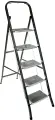 Стремянка стальная Zalger 5 ступеней, максимальная нагрузка 120 кг