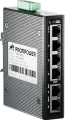 Промышленный коммутатор Prompower PPS-1G0612, 6 портов, 4*10/100/1000M RJ45 + 2*10/100/1000M uplink, DC12-48V
