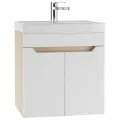 Тумба под умывальник Енисей 50 Мечта без ящика подвесная Дуб сонома айсберг