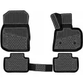 Коврики 3D в салон для BMW X3 (G01), 2017-2021, (правый руль) кроссовер, Австралия, 4шт. (полиуретан) / БМВ Х3