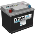 Автомобильный аккумулятор TITAN EUROSILVER 6CT, 242х175х190, полярность прямая