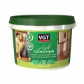 Лак паркетный VGT, акриловый, глянцевый, 2,2 кг, 1шт, пластиковое ведро