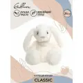 Мягкая игрушка Gulliver Зайка белый вислоухий, 24 см, 14-F85514
