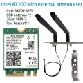 Intel Wi-Fi 6 AX200NGW беспроводной сетевой адаптер, ax200 8DB bracket