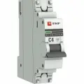 Выключатель автоматический модульный 1п C 4А 6кА ВА 47-63 DC PROxima EKF mcb4763-DC-1-04C-pro
