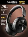 Полноразмерные беспроводные наушники ONEODIO Focus A6 black, Bluetooth: 6.0, 20 Гц – 40 кГц
