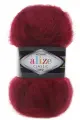 Пряжа Alize Mohair Classic (57 бордовый) 5 шт.