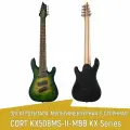 KX508MS-II-MBB KX Series Электрогитара мультимензурная 8-струнная, зеленая, Cort
