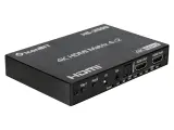 Матричный коммутатор HDMI IconBIT HS-2509, 4x2, поддержка 4К60