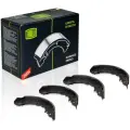 Барабанные тормозные колодки задние TRIALLI GF1402 (1 шт.) черный