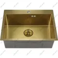 Мойка D6045HG MELANA ProfLine 3,0/220 сатин золото врезная прямоугольная