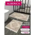 Противоскользящий коврик ALBERICA, для ванной и туалета, быстросохнущий, 60x100см