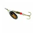 Блесна вращающаяся Mepps BLACK FURY 1, SILVER/Yellow, комплект из 5 штук