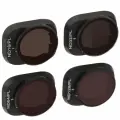 4 шт. набор фильтров ND оптическое стекло черная матовая оправа регулируемый комплект линз для дрона для Mini 3 Pro
