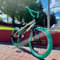 Велосипед BMX Tech Team GOOF NEW (2024), колеса 20 дюймов, рама 18.7, серебристый, трюковой, подростковый